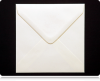 100mm Square Ivory Envelopes (100gsm)