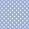 10 Sheets Blue Polka Dot A4 Card 225gsm