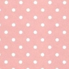 10 Sheets Pale Pink Polka Dot Card A4