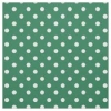 10 Sheets Green Polka Dot Card 250gsm 