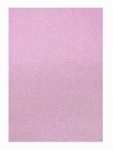  3 x Pale Pink A4 Non Shed Glitter Card 210gsm