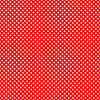 10 Sheets Small Spot Red Polka Dot Card 225gsm