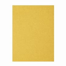 5 Sheets Of 1 sided Yellow  A4 Pearl Card 300gsm