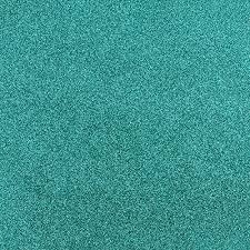 3 x A4 Turquoise Super Smooth  Non Shed Glitter Card