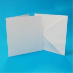 5x5 White Cards and Envelopes (Pack of10)