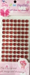 Red Crystal Self Adhesive Gems