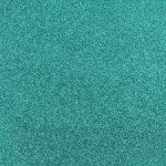 3 x A4 Turquoise Super Smooth  Non Shed Glitter Card