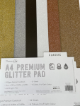 Glitter Card Pack Classic Colours 