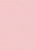10 Sheets Pink Medium Polka Dot A4 Card 250gsm 