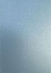 5 Sheets Of 1 Sided Steelk Blue A4 Pearl Card 240gsm